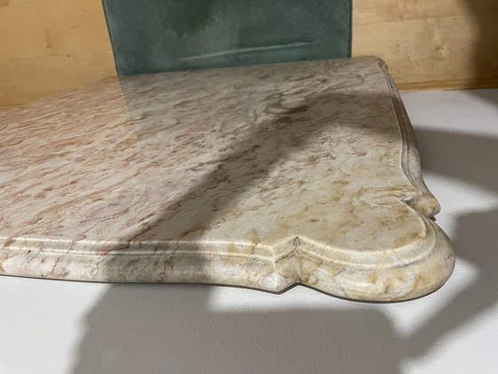 Image 1 of Unikat-Tischplatte aus Marmor 104x92 cm
