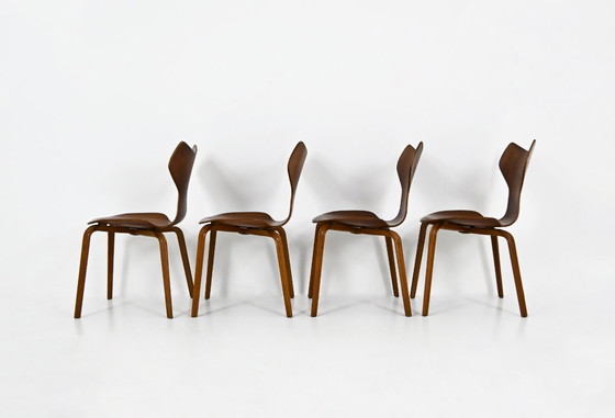 Image 1 of Dining set by Arne Jacobsen for Fritz Hansen, 1950s