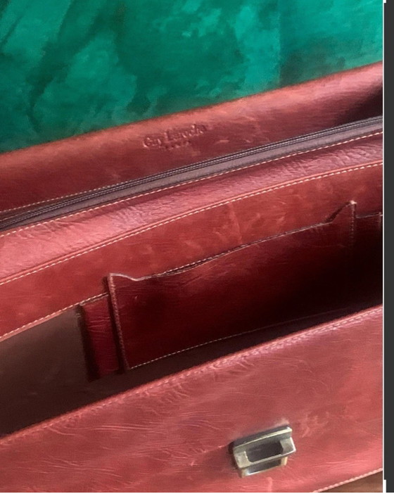 Guy Laroche Paris Vintage : Imposant Cartable Porte-Documents en Cuir - Unisexe – Autres sacs, Calfskin (photo 7 of 12)