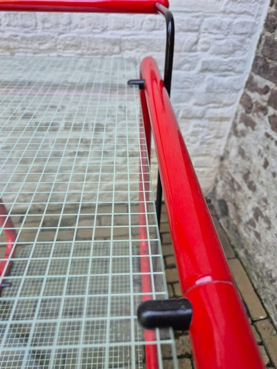 Image 1 of Vintage 80s Italian Serving Trolley/Beverage Trolley/Bar Cart