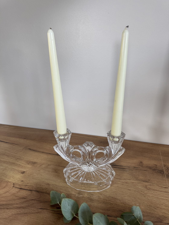 Image 1 of Vintage crystal chandelier