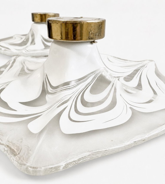 Image 1 of Paire de lampes de plafond/appliques La Murrina