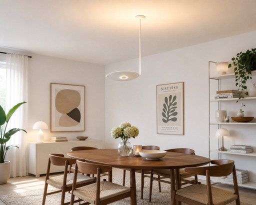 Lumina ZETA Ceiling Uplighter by Giuseppe Linardi – Italian Design Vintage Lamp
