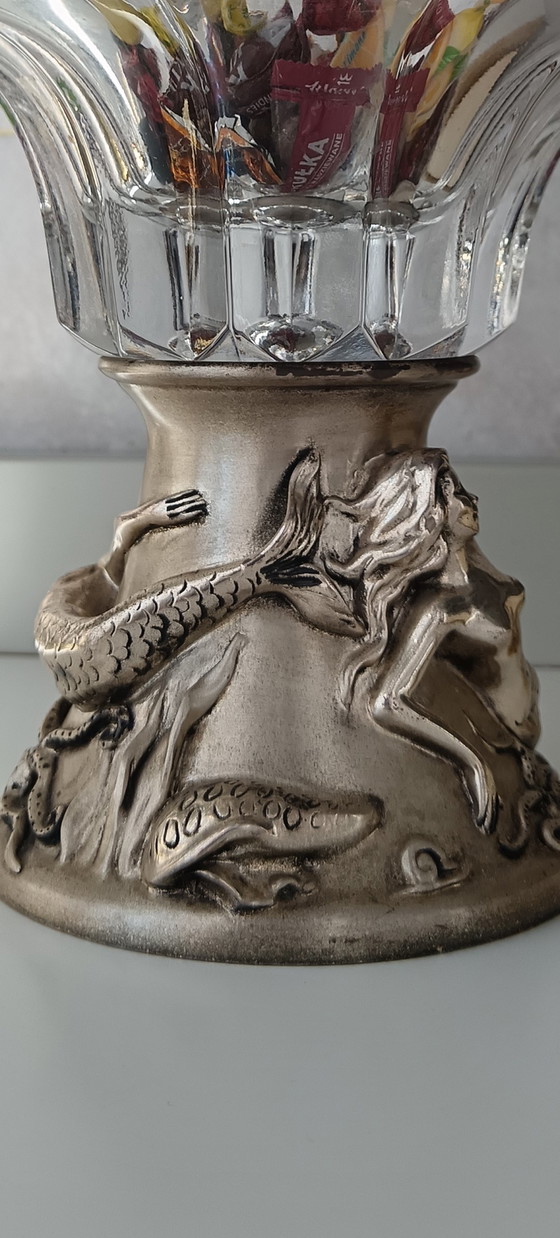 Crystal and Silver Centerpiece Stand – Table accessories (photo 5 of 5)