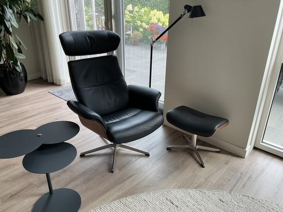 Image 1 of Silla giratoria Time-Out con reposapiés