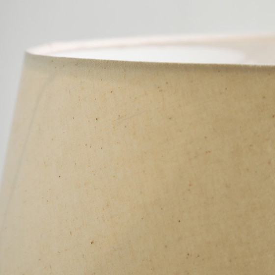 Image 1 of MK10240 Teak and brass floor lamp