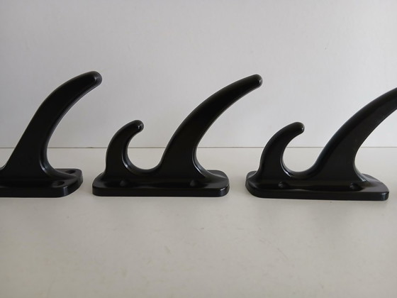 Image 1 of Coat hooks – Bakelite – Philite – Vintage