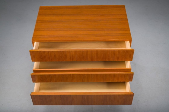 Image 1 of Teakholzschrank von Dieter Waeckerlin für Behr Möbel, Deutschland, 1960er Jahre