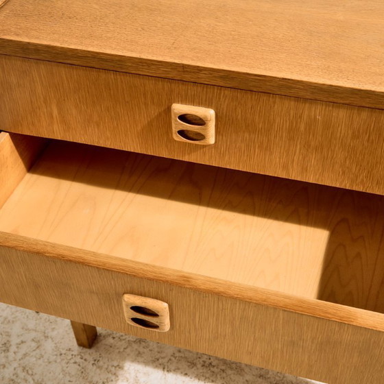 Image 1 of MK11628 Eiken dressoir met vier lades