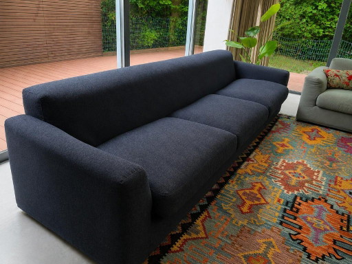Sofá Gelderland Illusion de 4 plazas (azul oscuro) – banken, Polyester, Wool (photo 2 of 5)