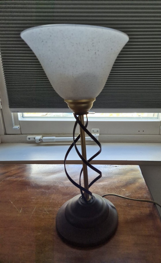 Image 1 of Massive table lamp midcentury