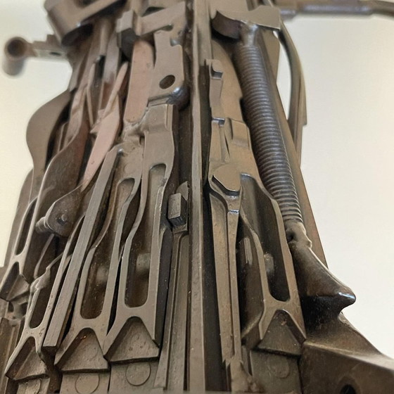 Jacques Dufrane, The Victory of Samothrace, Sculpture en acier soudé, 2000 – polished steel, Metal, Brutalist (photo 4 of 20)