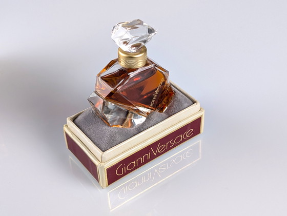 Image 1 of Gianni Versace Pure Parfum Miniature 7.5 ml, Rare 1981 with Original Box