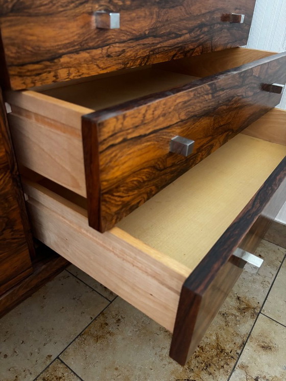 Credenza vintage in mogano – Credenze, Metal, Wood (photo 8 of 13)