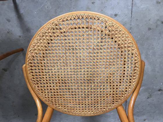 Image 1 of Thonet 233 replicas bentwood webbing vintage