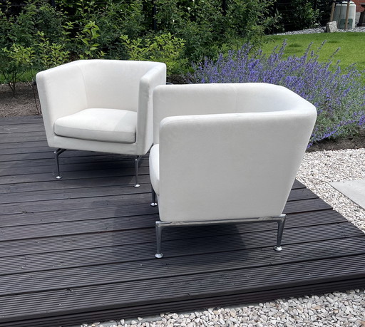 2 x fauteuils Vitra Suita en très bon état