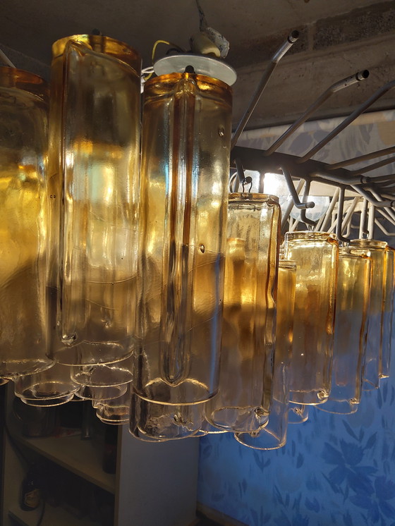 Image 1 of Lampadario Venini originale grande 174 tubi