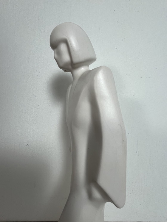 Image 1 of Vintage Yvonne Niessen Flora ceramic sculpture 
