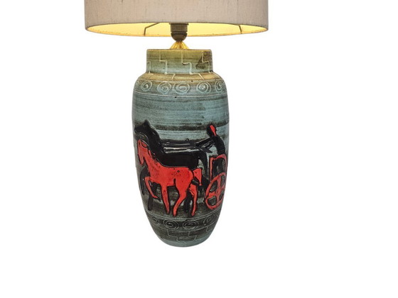Image 1 of XL Fat Lava - Vloerlamp - origineel  - Mid century - W- Germany - 70's 