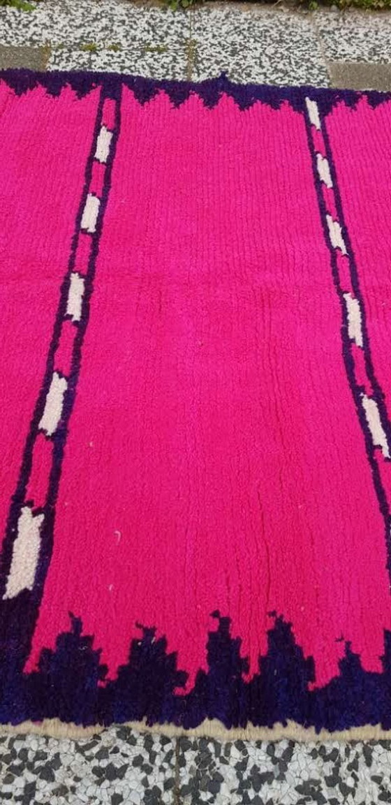 Image 1 of Handgeknoopt Berber kleed wol 251x155cm