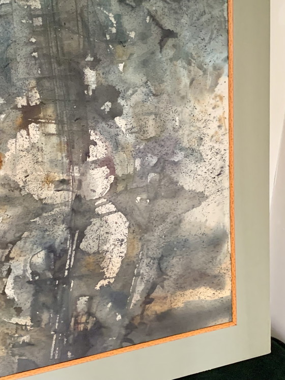 Guitare : Aquarelle Originale -Slava Saveliev (1944-2013) - Provenance Atelier 1993 – Photographies, Paper (photo 16 of 26)