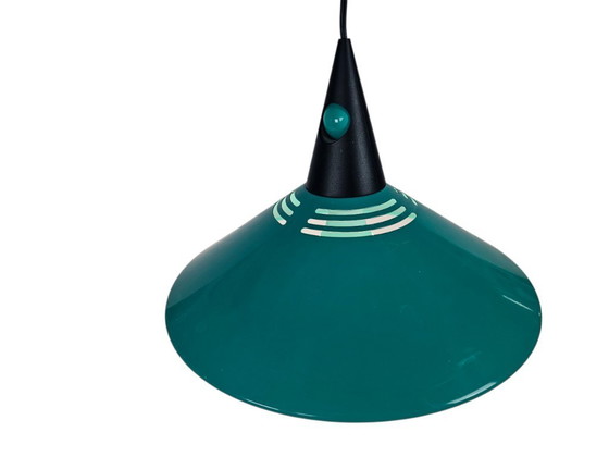 Image 1 of Brilliant Leuchten - Memphis stijl - turquoise - 80's