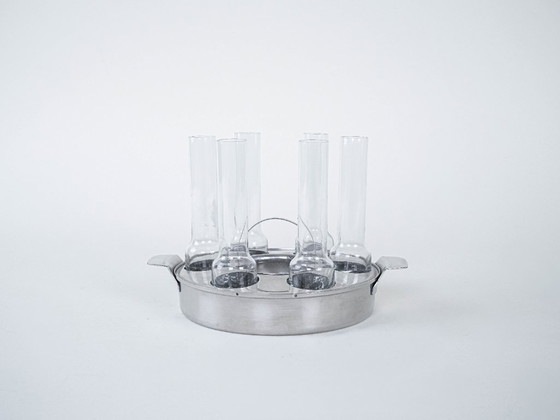 Image 1 of Serveerset, Italiaans design, jaren 70, gemaakt in Italië