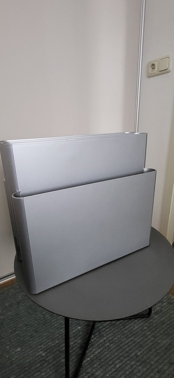 Image 1 of Kartell magazine rack silver-grey