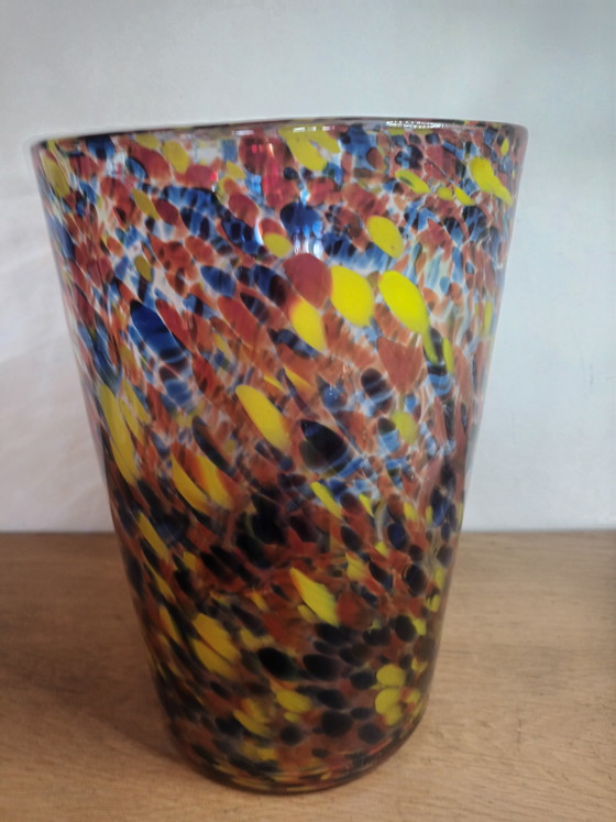 Image 1 of Large Murano "Millefiori" vase.