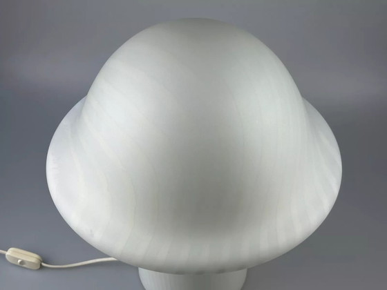Image 1 of XL 60's 70's Peill & Putzler Germany Lampe de table Mushroom verre Space Age