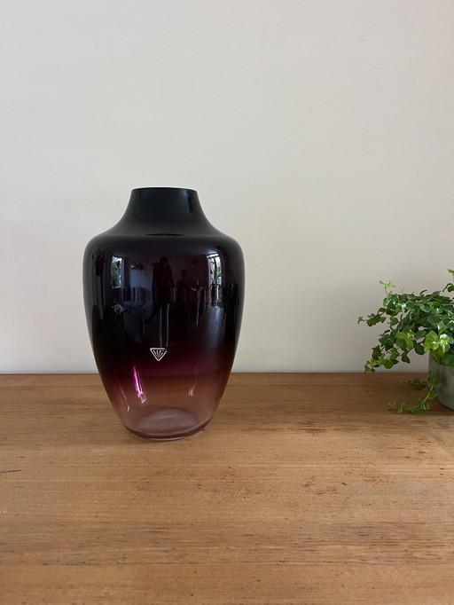 Vintage Holmegaard vase - Danish design vase