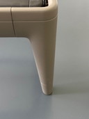 Auping Essential Bett 210 cm / 100 cm / Hoch / Warmgrau