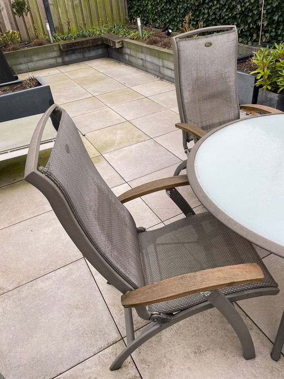 Image 1 of Conjunto de jardín mesa 4 sillas