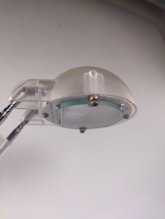 Image 1 of IKEA Espressivo jaren 1990 telescopische bureaulamp, transparant