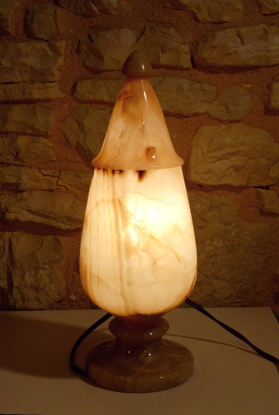 Marble lamp, 12x35cm – Table lamps, Stone (photo 6 of 9)