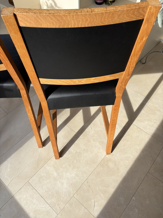 Image 1 of Twee barkrukken Jan des Bouvrie 