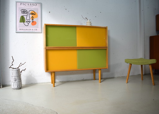 Modulaire Hellerau dressoirkast uit de jaren 70, vintage kledingkast