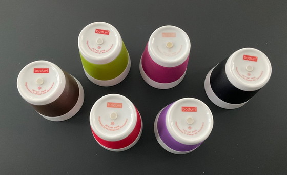 Image 1 of SIX GRANDS GOBELETS À DOUBLE PAROI