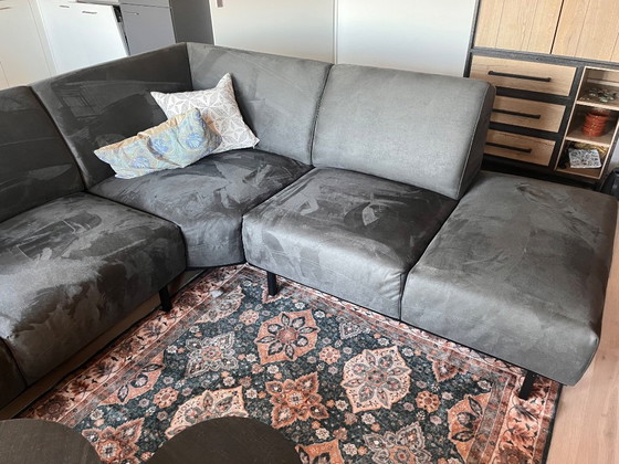 Image 1 of Hoekbank van de Bommel meubelen microleder