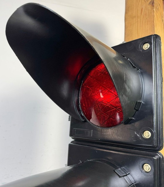 Image 1 of Feux de circulation industriels vintage, années 1980