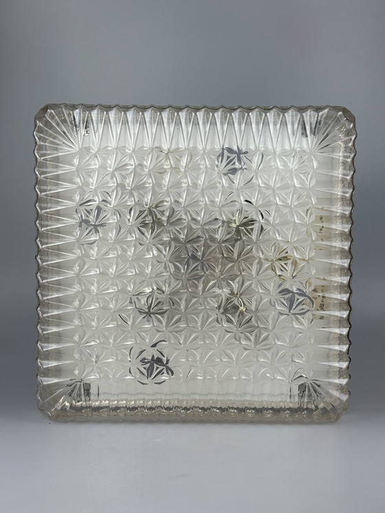 Image 1 of Lampada da soffitto XXL anni '60-'70 Plafoniere in plastica di Ridi Leuchten Germania 