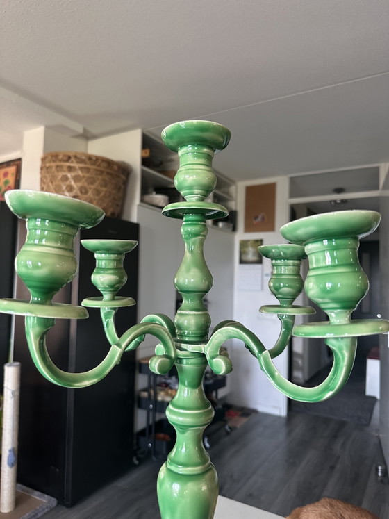 Stehender Kandelaber aus Metall – Kerzenhalter (photo 6 of 11)