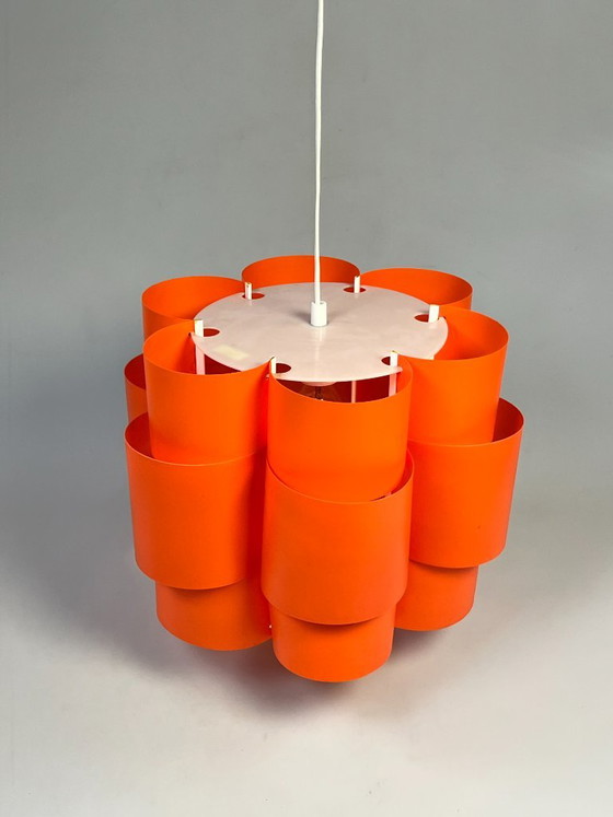 Vintage pendant lamp, Hans Agne Jakobsen, Scan-light, Tn64/410 – Plastic (photo 13 of 15)