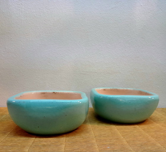 Image 1 of 2X Keramos Sèvres Ceramic Pocket Vessel