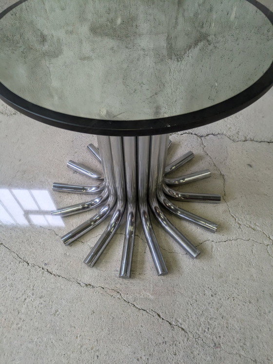Image 1 of Attr. Gastone Rinaldi - Table - Metal, Glass