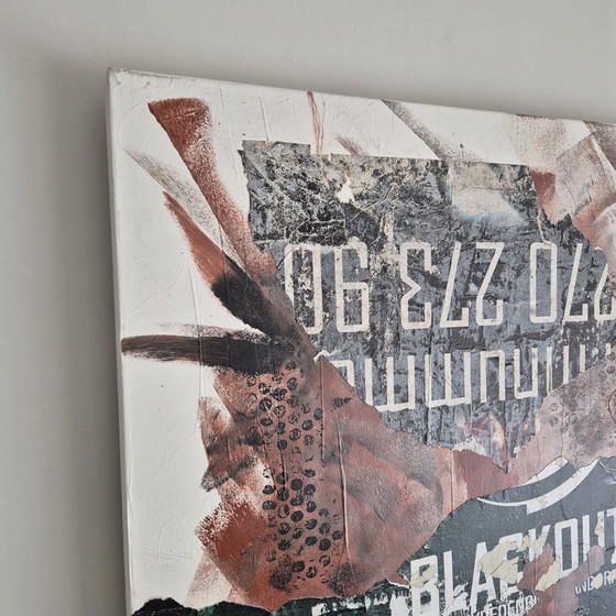 Image 1 of affiches de rue sur toile technique mixte