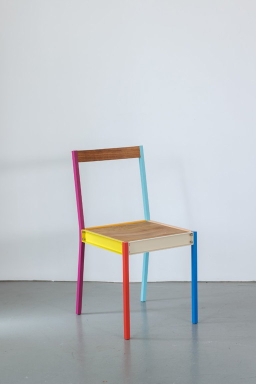 Modern Chair - Colorful, Simple, Playful - Clean, Compact Design by Klaus Ebbers