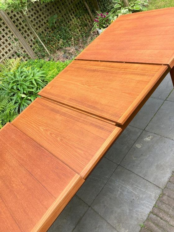 Teak Deense Fritz Hansen uitschuifbare eettafel door Aage Schmidt-Kristensen – Dining tables, Wood (photo 6 of 14)