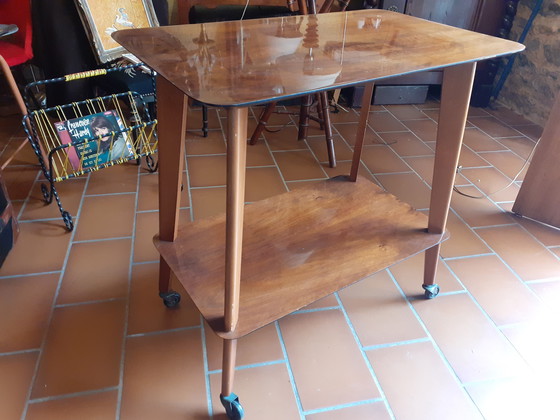 Image 1 of Desserte en bois vintage