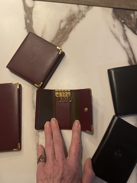 Image 1 of Gli articoli Cartier geheel nieuw/ leer met goud